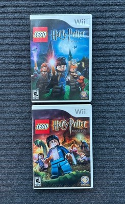 LEGO Harry Potter: Years 1-4 & Years 5-7 (Nintendo Wii) with  Manual & Tested