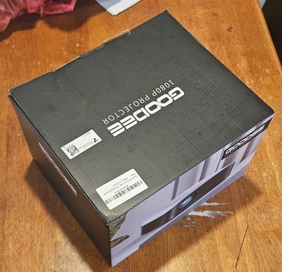 GooDee 1080P Projector Home Theater HDMI USB Compatible (Slightly Used)