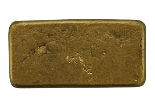 Harrington 5oz 9999 Fine Gold Vintage Poured Bullion Bar - Picture 4 of 5