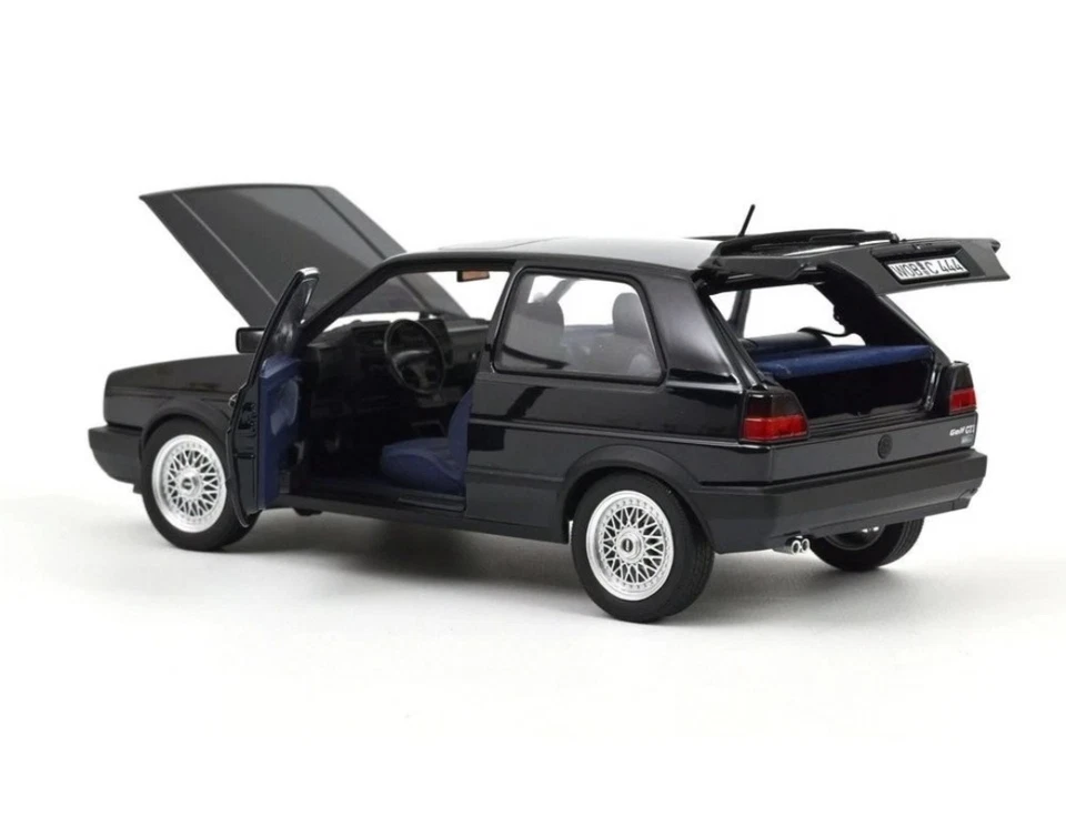 Volkswagen Golf GTI Edition Blue 1991 Bleu Clair de lune métallisé 1/18 NOREV 18 - Photo 2/3