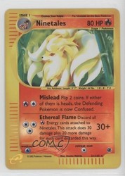 Ninetales 21/165 Expedition Base Set Reverse Holo Rare