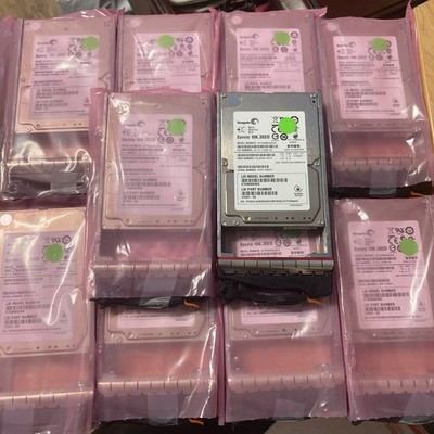 Lot of 10 Seagate Savvio 300GB SAS 2.5'' HDD ST9300503SS w/ LSI Caddy 41341-02