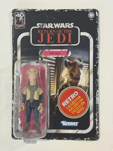 Yak Face Retro Collection Action Figure, Kenner, ROTJ Card. Unpunched,