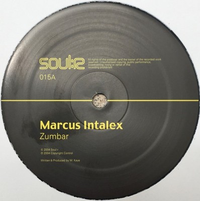Marcus Intalex - Zumbar / Temperance - Vinyl Record 12 - J1034z