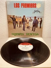 Los Premiers “Injusta Movida” Tejano Tex Mex Record Lp Buena Suerte