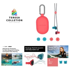 Surf Ears Junior 2.0 Water Out Sound in Ear Plugs Green