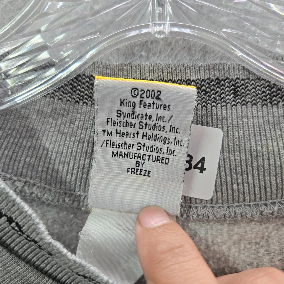 Sudadera DE COLECCIÓN Betty Boop Mujer 2X Gran Tamaño Cheerleader Varsity Squad Y2K Foto 3 de 4