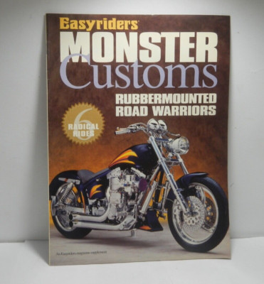 Vintage Easyriders Magazine Supplement Radical Rides Cover | eBay