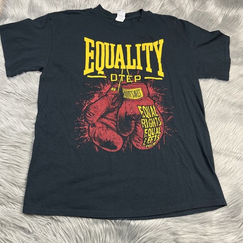 Otep Equality Equal Rights Equal Lefts Tour T Shirt Size Large