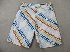 ENYCE Shorts Mens 38 Blue Baggy Skater Y2K Streetwear Hip Hop Party Grunge