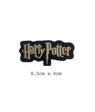 Harry potter logo iron on sew on embroidery patches badges for clothes shirts