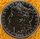 1890-S Morgan Silver Dollar Absolutely Supper Nice Fine Detail 277