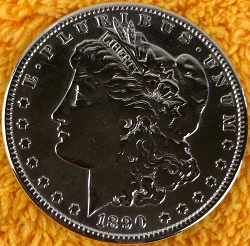 1890-S Morgan Silver Dollar Absolutely Supper Nice Fine Detail 277