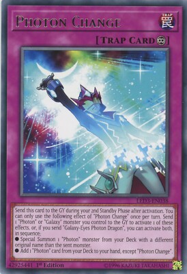 Yugioh Photonenwechsel LED3-DE038 Rare NM x3 Spielset