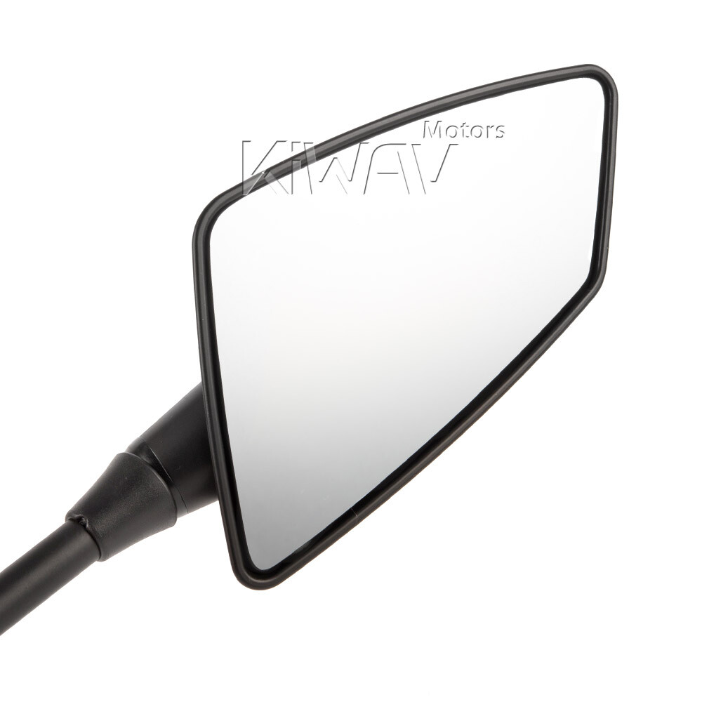 KiWAV Hawk Black Rear View Mirrors 10mm M10 for Honda CB900F Rebel GL eBay