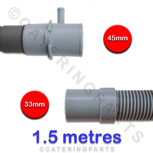 5528287 WINTERHALTER DISHWASHER DRAIN OUTLET FLEXIBLE HOSE KIT FOR