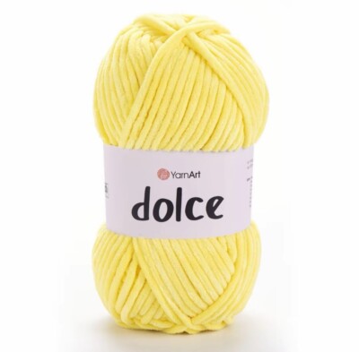 Yarnart Dolce Chenille, Chunky Garn, Amigurumi, Toys, Samt, Velour, weich
