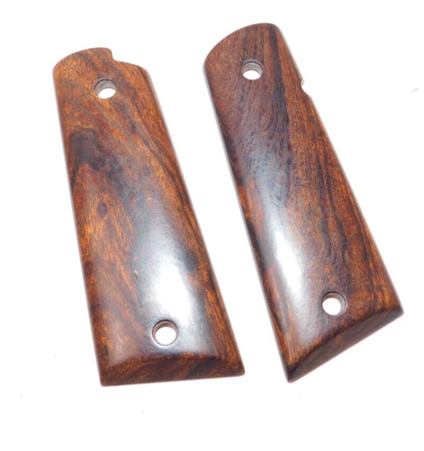 Wholesale 1911 Full-Size Wood Grips, Classic Skull Engraving – Grip Panels For Government/Commander, 1911 Accessories Ambi‑Safety Cut Punisher Grip (Elegance Black) | Supply Leader - Wholesale Supply