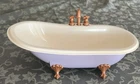 Vtg Barbie My Scene Doll Old Fashioned Clawfoot Bathtub Bathroom Furniture Rare