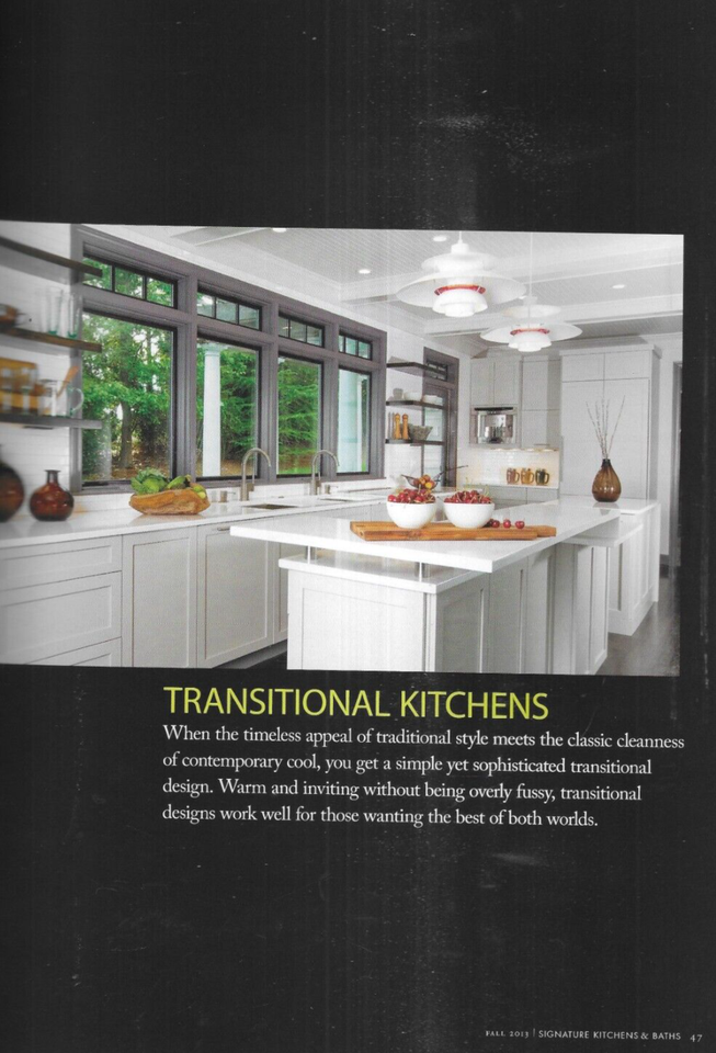 Signature Kitchens Baths Magazine Traditional Contemporary Designers
