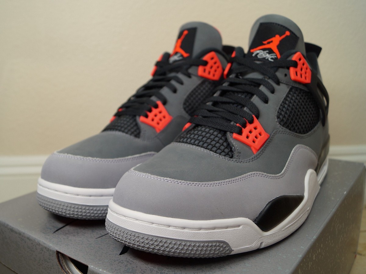 Air Jordan 4 Retro Infrared Men's Size 17 DH6927-061 | eBay