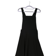 NEW Asos Dress Jumper Womens Size 14 Tall Black Knit Stretch Lightweight