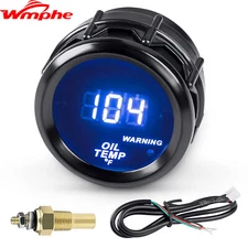 Oil Temperature Gauge 52mm/2in Marine Digital Display Oil Temperature Gauge