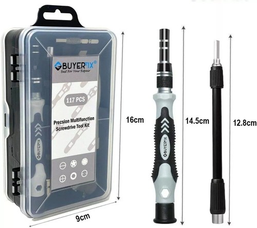 117 in 1 Small Precision Screwdriver Set Phone Laptop Computer Repair Tool Kit - Picture 3 of 9