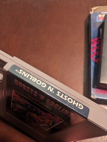 Ghosts 'n Goblins (Nintendo Entertainment System, 1986) NES - Ex Rental Copy