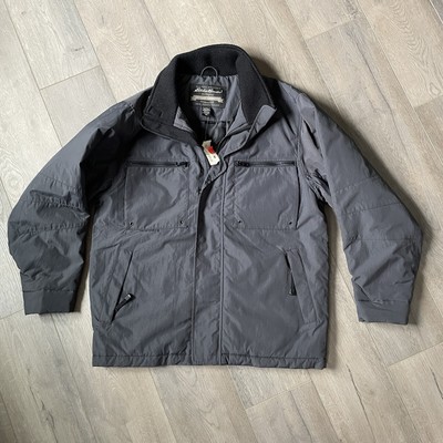 NWT Vintage Eddie Bauer Mens M Medium Outdoor Insulated Wool Nylon Jacket