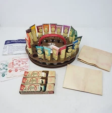 Lot 21 Vintage Tri Chem Liquid Embroidery Fabric Paint Tubes Caddy Templates