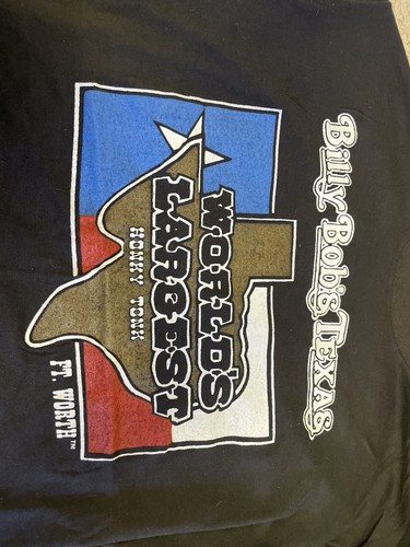 Camiseta De Colección Billy Bobs Más Grande del Mundo Tonk Texas Honky Town Fort Worth XL - Imagen 5 de 10