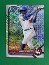 2022 Bowman Chrome Mega Box RAYNE DONCON 1ST BOWMAN CHROME MOJO #BCP-202
