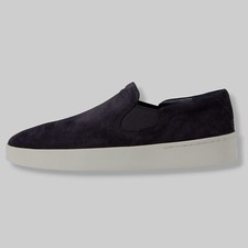 250 Vince Women's Blue Pacific Suede Slip-On Sneakers Shoes Size 9