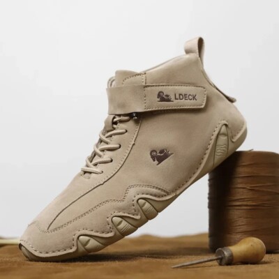 Men's Casual Shoes High Top Sneakers Flat Soprts Loafers Moccasins Winter Shoes