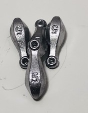 50- 5 OZ. HAND MADE LEAD BANK SINKERS