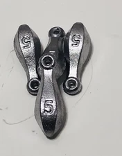 50- 5 OZ. HAND MADE LEAD BANK SINKERS