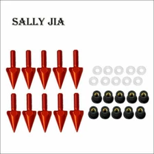 M5 Windscreen Windshield Spike Bolts Screw Nuts Kit Motorcycle Dirt bike Offroad