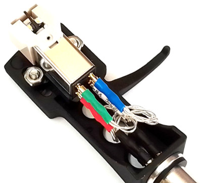 Audio Technica AT 3600L Patrone & Stylus + Kopfschale für Tandy Plattenspieler