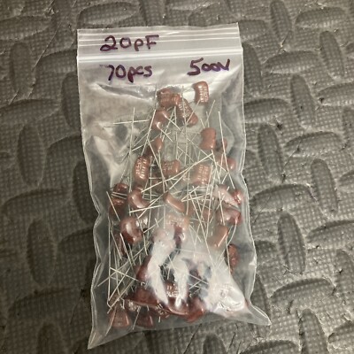 20pf Silver Mica 70pieces 500V
