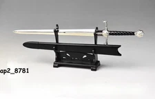 1/6 Metal Ancient Long Sword Belt Shoulder Harness Strap For 12'' Action Figure 