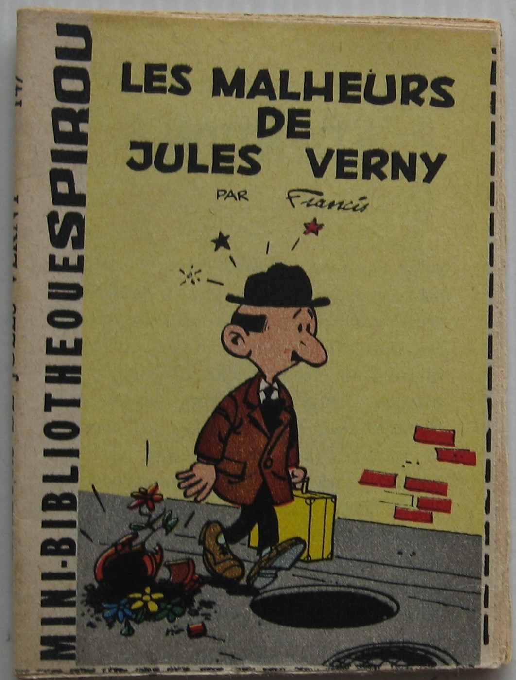 Mini Story No. 147 The Misfortunes of Jules Verny Spirou No. 1291 Francis 1963