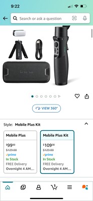 Hohem- iSteady Mobile Plus Kit- 3-Axis Gimbal With Fill Light