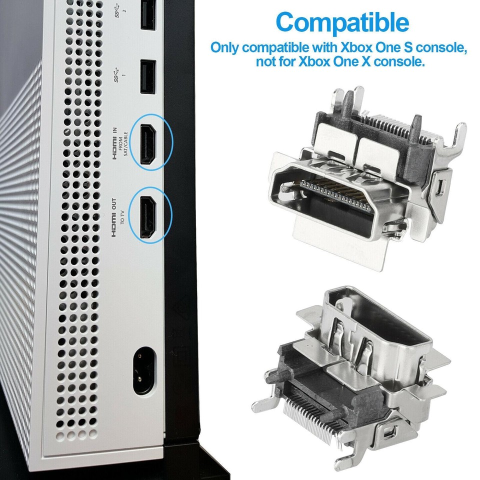 CONNETTORE PORTA HDMI A SALDARE PER XBOX ONE SLIM / ONE S RICAMBIO PRESA SOCKET - Compatibile Per Xbox - Ricambi Xbox One / Slim / S / X | Sarno - Foto 4