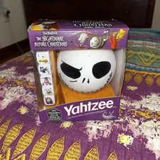 New Yahtzee Game - Nightmare Before Christmas Travel Edition Jack Skellington