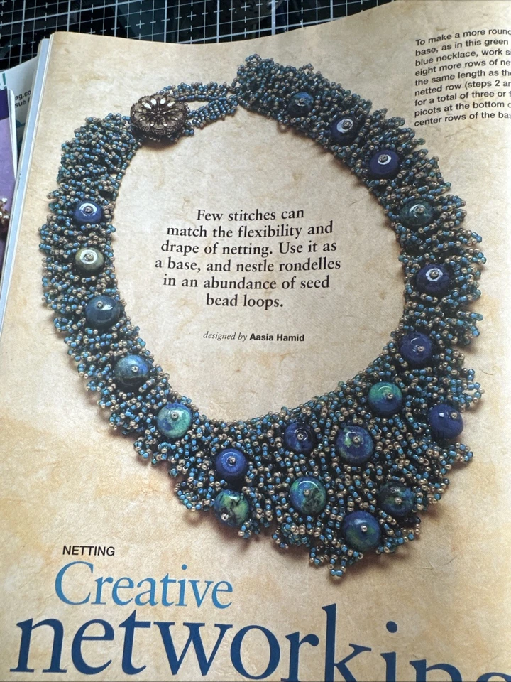 7 Beading Magazines 07 08 11 Bead & Button Creative Jewelry Bead Style Bead Uniq - Image 4 of 4