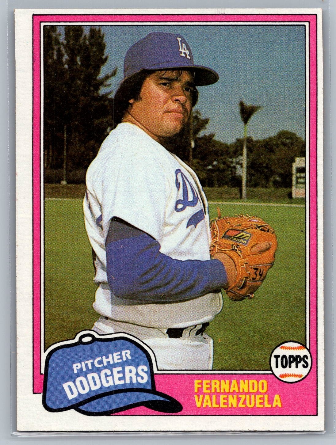 1981 Topps Traded - Fernando Valenzuela #850 (RC) - EX-MT *TEXCARDS*