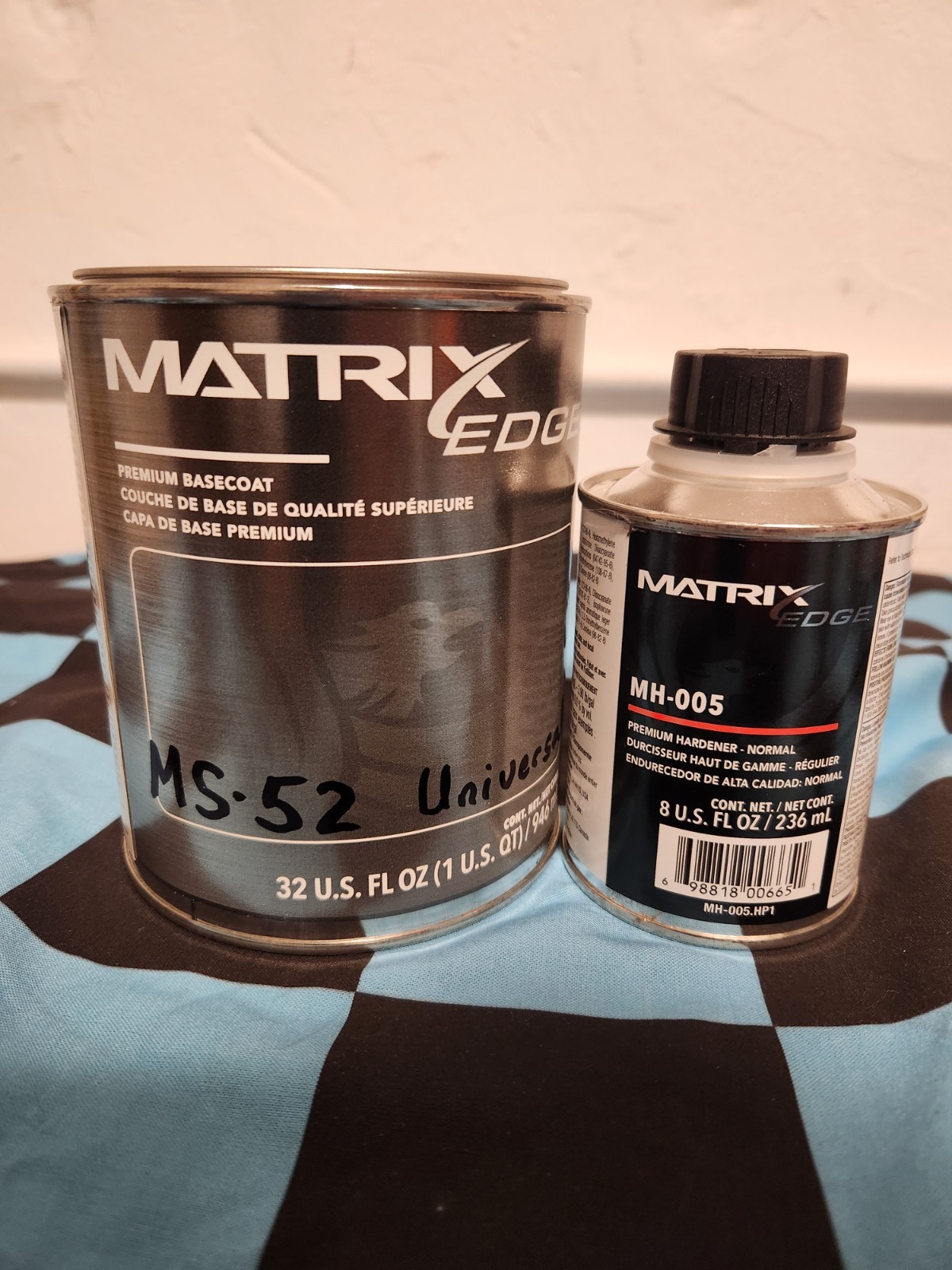 MATRIX OEM MS-52 Universal Clearcoat Quart KIT includes MH-005HP