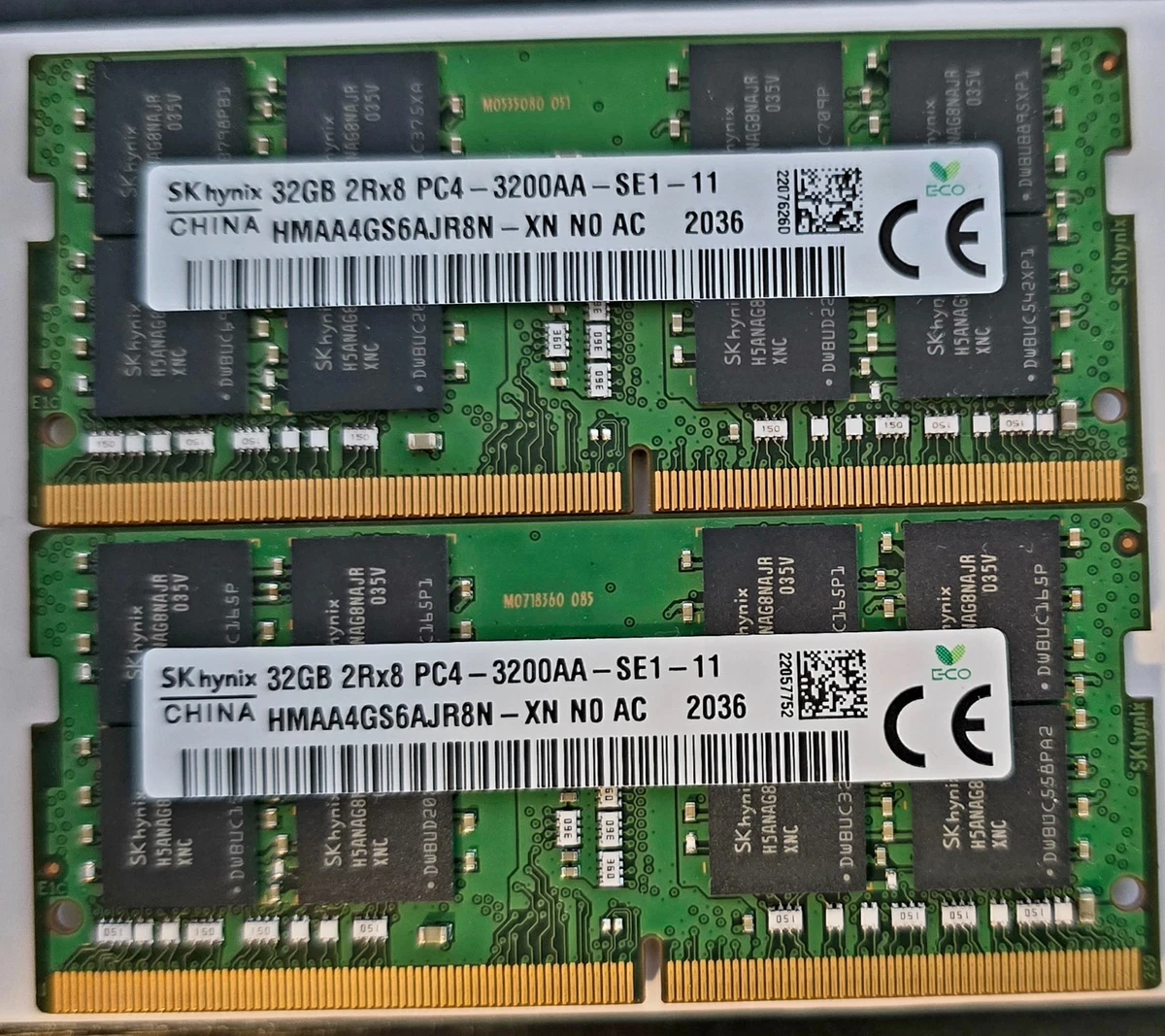 64 GB Total Capacity DDR4 SDRAM Memory (RAM) 2 Modules for sale | eBay