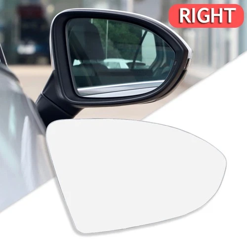 Right Passenger Heated Mirror Glass Backing For VW MK7 GTI Golf eGolf 2015-2019